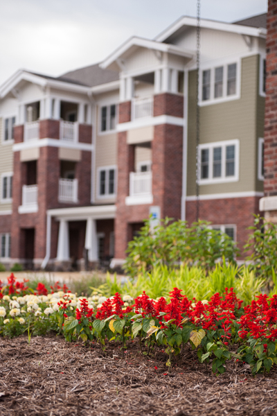 Front of Landis Homes
