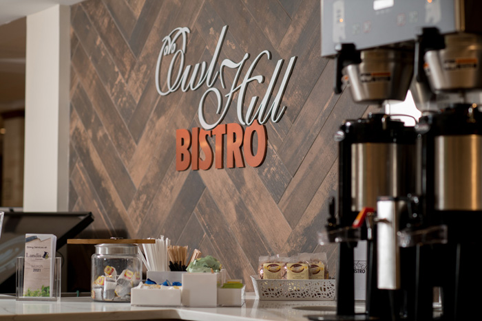 Owl Hill Bistro sign
