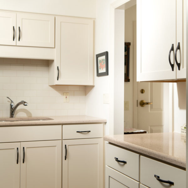 corner of kitchen area