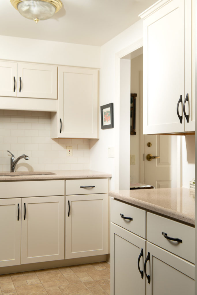 corner of kitchen area