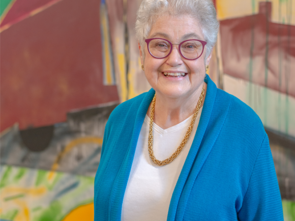 Senior resident exited for registration for Pathways Institute for Lifelong Learning.
