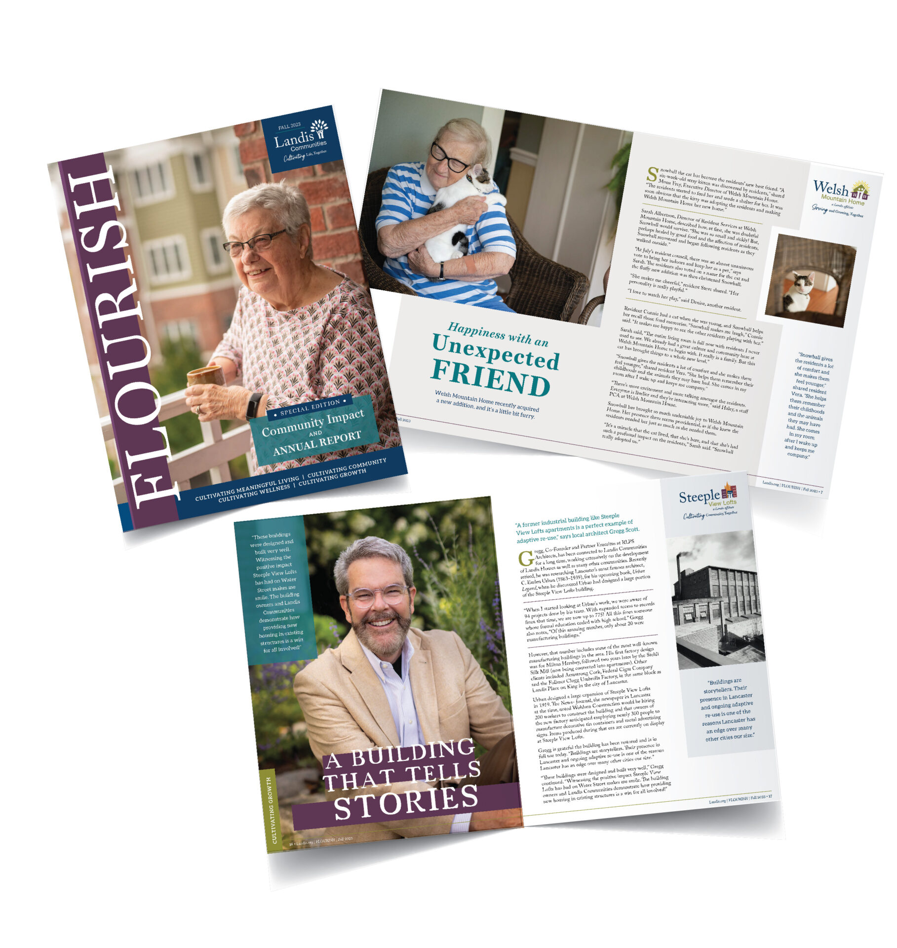 FLOURISH Landis Communities Magazine Fall 2023 Issue Released Landis