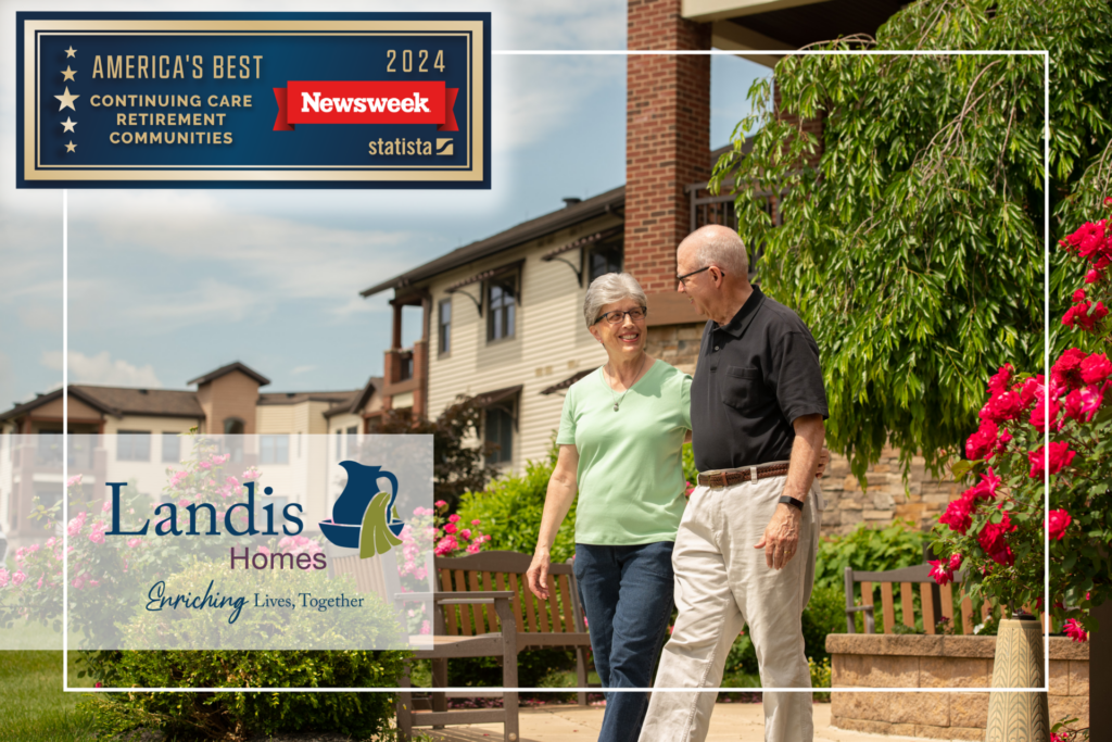Landis Homes Named in Newsweek’s Top 10 of America's Best Continuing Care Retirement Communities