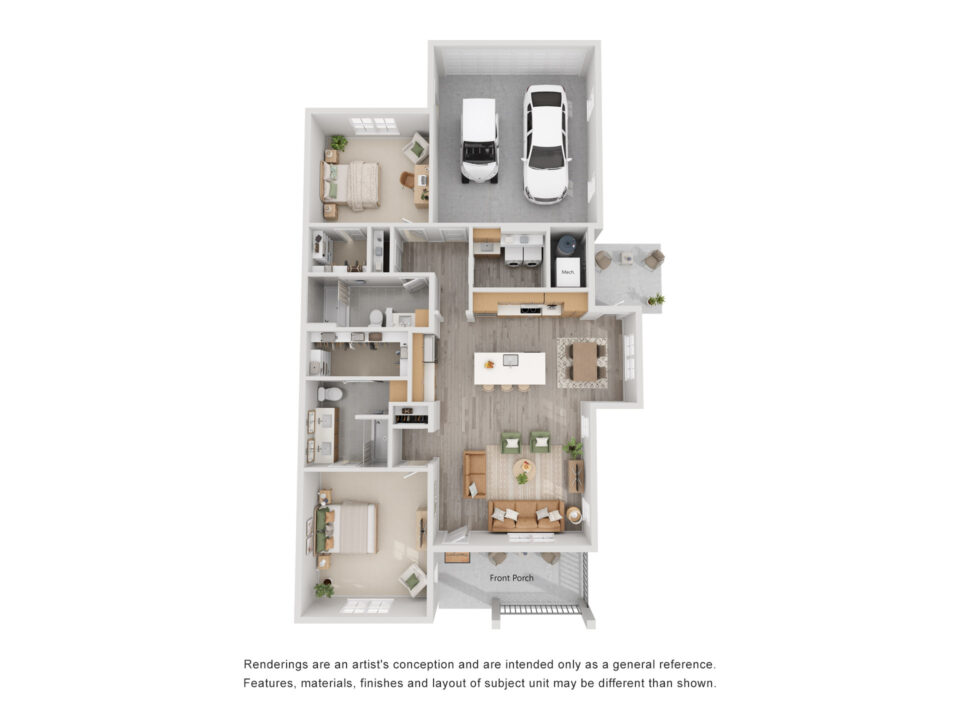 The Wildflower Homes Landis Homes